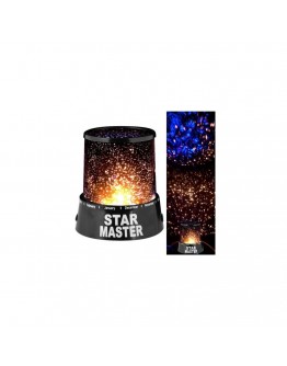 Звездна лампа планетариум Star Master, проектор на звездно небе