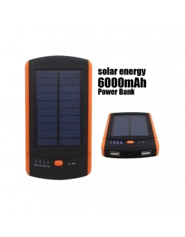 Външна соларна батерия /power bank/ 6000mAh