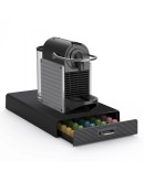 Чекмедже с органайзер за 50 капсули за кафе тип Nespresso черен цвят