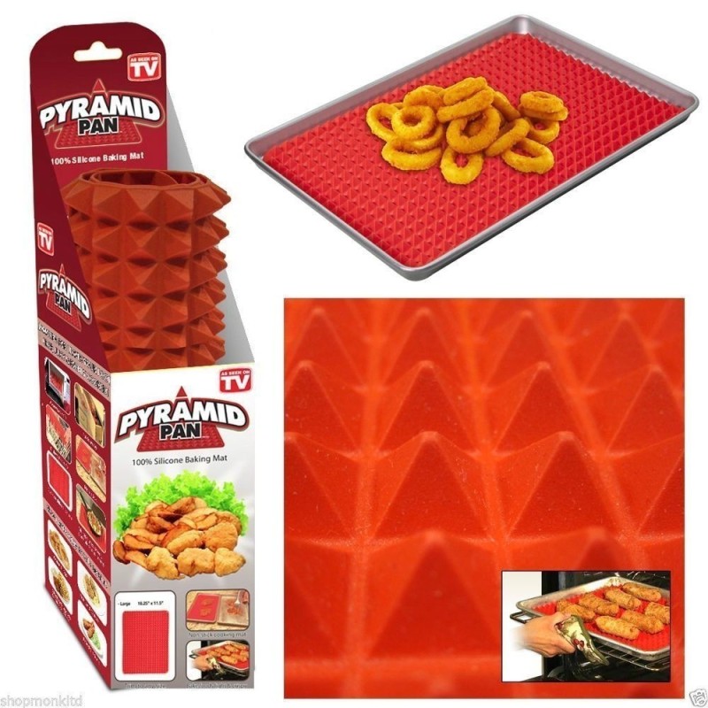 СИЛИКОНОВА ПОДЛОЖКА ЗА ПЕЧЕНЕ И СЕРВИРАНЕ PYRAMID PAN