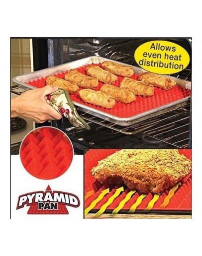 ПОДЛОЖКА ЗА ПЕЧЕНЕ НА ЯСТИЯ PYRAMID PAN