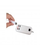 USB зарядно с 4 порта за компютър 15W