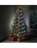 Коледни лампички тип завеса за елха Tree Dazzler - 64 бр.