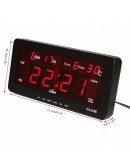 LED електронен часовник CX-2158, свети в червено