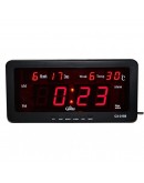 LED електронен часовник CX-2158, свети в червено