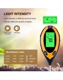 Цифров уред за измерване на земната повърхност, Температура, Влажност, pH, Интезитет на светлина