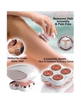 Епилатор FLAWLESS Legs с четири глави и модерен дизайн    