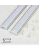 Алуминиев профил за ЛЕД осветление на мебели U - образен
