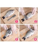 Метален нож за почистване на риба от люспите
