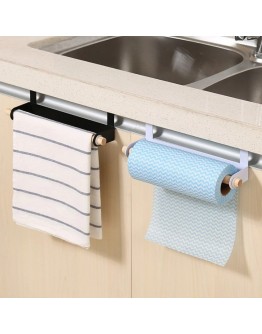 Практична закачалка за домакинската хартия или кърпи за шкаф