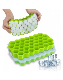 Гъвкава форма за ледени кубчета - пчелна пита с 37 клетки