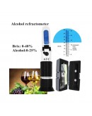 Професионален рефрактометър за вино захаромер и предполагаем алкохолен градус