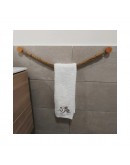 Винтижд аксесоар за баня  - държач за тоалетна хартия с въже