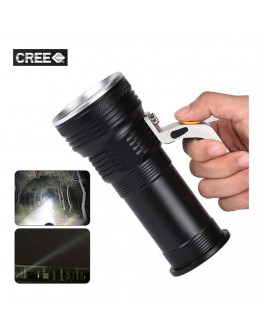 Мощен CREE T6 LED фенер с дръжка
