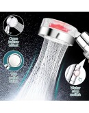 Иновативна душ слушалка с турбо перка, 3D ефект 