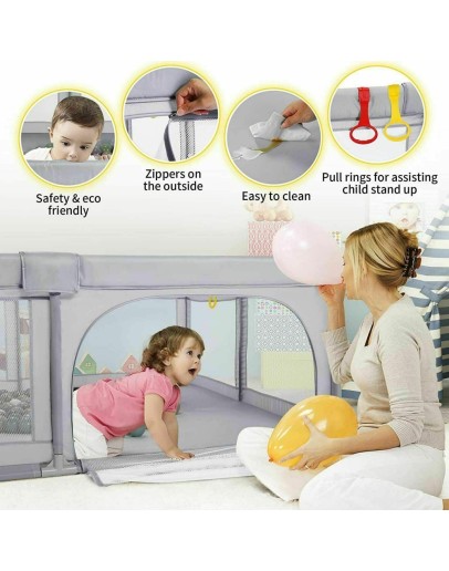 Сглобяема детска кошара за игра 120х180см.