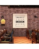 3D Самозалепващи се тапети с имитация на тухлички