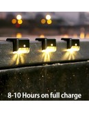 LED соларна лампа за стълби, парапети и др