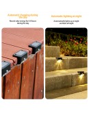 LED соларна лампа за стълби, парапети и др