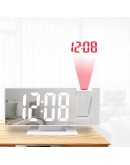 Настолен проектиращ часовник с огледален ефект и 4 разряден LED дисплей