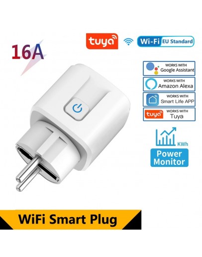 Смарт контакт WiFi 16A