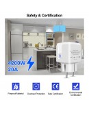 Смарт Wifi контакт за 20 ампера - за климатик, бойлер, печка и др