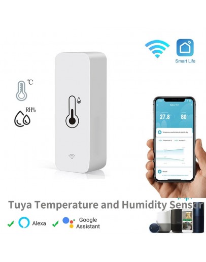 Стаен термометър с wifi - сензор за температура и влажност