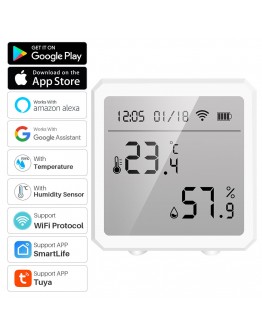 Wifi стаен термометър хигрометър със сензор за температура и влажност