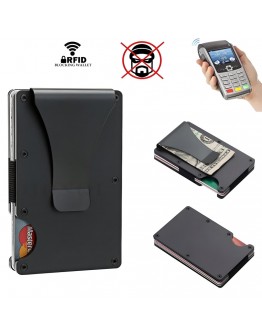 Картодържател за кредитни карти Черен цвят