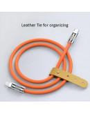 USB кабел със силиконово покритие Type C към Type C