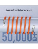 USB кабел със силиконово покритие Type C към Type C