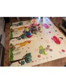 Сгъваемо детско килимче за игра, топлоизолиращо 180x200х1см.  Превозни средства и  Животни в самолет