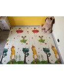 Сгъваемо детско килимче за игра, топлоизолиращо 150x180x1cm Превозни средства  и Животни в самолет