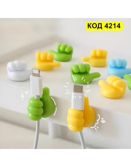 Мултифункционален държач за кабели, палец комплект от 10 броя