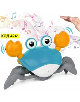 Детска интерактивна музикална играчка рак