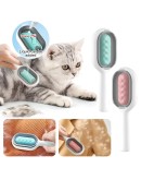 Силиконова четка за котки с резервоар за вода и есенция без измиване