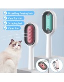 Силиконова четка за котки с резервоар за вода и есенция без измиване