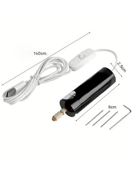 Мини електрическа дрелка с USB кабел
