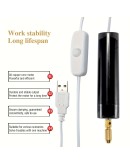 Мини електрическа дрелка с USB кабел