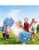 Интерактивна играчка за кучета – топка със светлини и летяща чиния