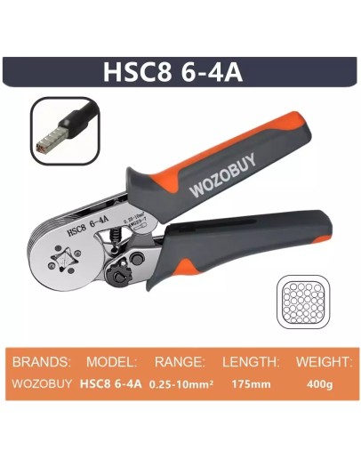 Клещи за кримпване модел  HSC8 6-4A 