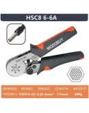 Клещи за кримпване на кабелни обувки HSC8 6-6A