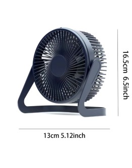 Мини Настолен Вентилатор за Бюро с USB - 360°