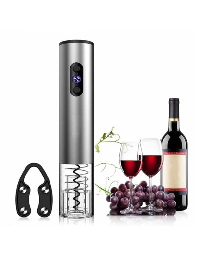 Автоматичен Електрически Тирбушон за Вино  Презареждащ се с USB Кабел