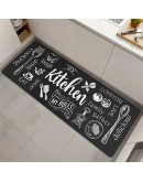 Комплект килимчета за кухня от две части 40x60см и 40x120см полиестер