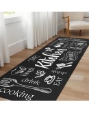 Комплект килимчета за кухня от две части 40x60см и 40x120см полиестер