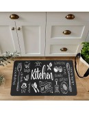 Комплект килимчета за кухня от две части 40x60см и 40x120см полиестер