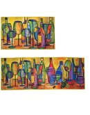 Комплект Килимчета за Кухня от 2 Части  40x60см + 40x120см