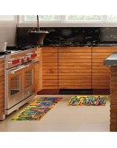 Комплект Килимчета за Кухня от 2 Части  40x60см + 40x120см