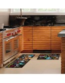 Противоплъзгащи Малки Килимчета за Кухня  Комплект 40x120см и 40x60см